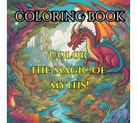 Mythical Realms: A Coloring Book of Gods, Goddesses, and Legendary Creatures: Discover the Mystical World Through Creative Coloring