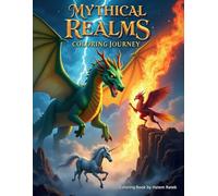 Mythical Realms: Coloring Journey: An Epic Fantasy Coloring Book of Dragons, Phoenixes, Unicorns, and Legendary Creatures