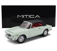 MYTHIQUE 1/18 ALFA ROMEO GIULIA 1600 GTC CABRIOLET FERMÉ 1964 MODÈLE STATIQUE