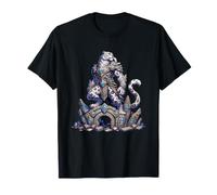 Mythique léopard des Glaces, Cristal, Paladin, ruines, sentinelle T-Shirt