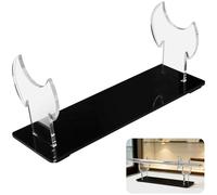 Mythlon Support Sabre Laser de Bureau, Support Katana en Acrylique Transparent, Présentoir Épée Design Moderne et Porte-Épée Multifonctionnel pour Dagues Baguettes et Collection Samouraï Cosplay