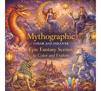 Mythographic Color and Discover: Epic Fantasy Scenes to Color and Explore
