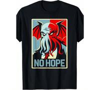 Mythologie de Cthulhu, T-shirt Cthulhu No Hope pour hommes. Classique parfait pour la maison, l'extérieur, le travail, les cadeaux (Saint-Valentin, anniversaires, fête des mères). Toutes tailles unise