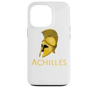 Mythologie de la Grèce Antique Guerre de Troie d'Achille Iliade épique Coque pour iPhone 13 Pro