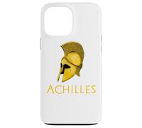 Mythologie de la Grèce Antique Guerre de Troie d'Achille Iliade épique Coque pour iPhone 13 Pro Max