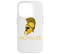 Mythologie de la Grèce Antique Guerre de Troie d'Achille Iliade épique Coque pour iPhone 14 Pro