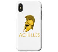 Mythologie de la Grèce Antique Guerre de Troie d'Achille Iliade épique Coque pour iPhone X/XS