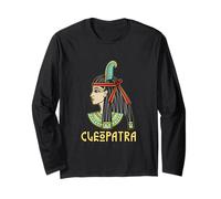 Mythologie de la Reine Cléopâtre de l'Égypte Ancienne Manche Longue
