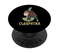 Mythologie de la Reine Cléopâtre de l'Égypte Ancienne PopSockets PopGrip Adhésif