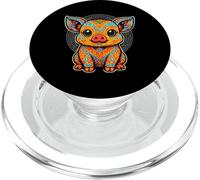 Mythologie du Cochon aztèque Style Tribal indigène Mexicain PopSockets PopGrip pour MagSafe