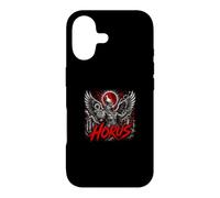 Mythologie du Dieu du Soleil Faucon égyptien Horus Coque pour iPhone 17