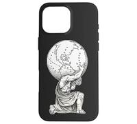 Mythologie du Dieu Grec de l'Atlas Titan Coque pour iPhone 16 Pro Max