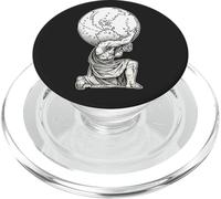 Mythologie du Dieu Grec de l'Atlas Titan PopSockets PopGrip pour MagSafe
