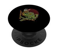 Mythologie du dragon - Esthétique urbaine audacieuse PopSockets PopGrip Adhésif