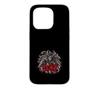 Mythologie du Serpent Loki, Dieu Cornu du Mal Coque pour iPhone 15 Pro