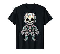 Mythologie du Squelette Mexicain aztèque Maya Arts indigènes T-Shirt