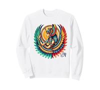 Mythologie égyptienne Ancienne colorée, Ailes de la déesse Isis Sweatshirt