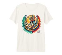 Mythologie égyptienne Ancienne colorée, Ailes de la déesse Isis T-Shirt Haut de Gamme