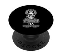 Mythologie égyptienne Antique Ra Sun God Egypte PopSockets PopGrip Adhésif