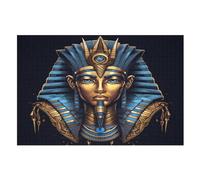 Mythologie égyptienne - Puzzle en Bois Adulte - Puzzle 1000 P - (Challenge Puzzles) - Adultes Et Enfants À Partir De 12 Ans - Puzzle De Qualité Supérieure - (75×50cm)