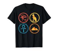 Mythologie égyptienne Pyramide égyptienne Ancienne T-Shirt Graphique avec Valeur