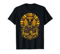 Mythologie égyptienne Pyramide égyptienne Ancienne T-Shirt Graphique avec Valeur, Homme, Noir, S