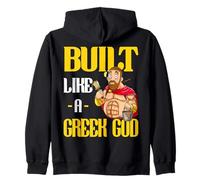 Mythologie Grecque Ancienne drôle construite comme Un Dieu Grec Sweat à Capuche