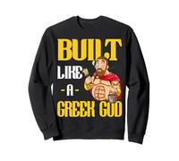 Mythologie Grecque Ancienne drôle construite comme Un Dieu Grec Sweatshirt