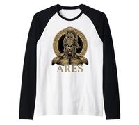 Mythologie Grecque Antique Dieu Ares Gothique Edgy Grèce Manche Raglan