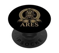 Mythologie Grecque Antique Dieu Ares Gothique Edgy Grèce PopSockets PopGrip Adhésif