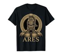 Mythologie Grecque Antique Dieu Ares Gothique Edgy Grèce T-Shirt