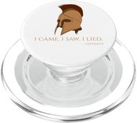 Mythologie Grecque Antique - Odysseus - I Came I Saw I Lied PopSockets PopGrip pour MagSafe