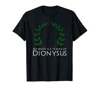 Mythologie grecque classique - Mon corps est un temple de Dionysus T-Shirt