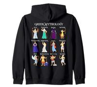 Mythologie Grecque Dieux et déesses Grèce Littérature Ancienne Sweat à Capuche