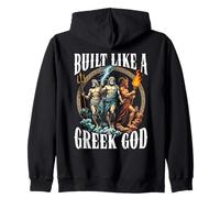 Mythologie Grecque Grèce Antique construite comme Un Dieu Grec Sweat à Capuche