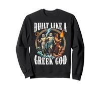Mythologie Grecque Grèce Antique construite comme Un Dieu Grec Sweatshirt