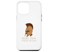 Mythologie Grecque - Make Troy Great Again - Troie War Coque pour iPhone 12 Pro Max