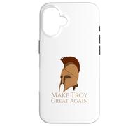 Mythologie Grecque - Make Troy Great Again - Troie War Coque pour iPhone 16