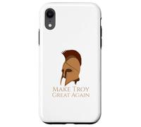 Mythologie Grecque - Make Troy Great Again - Troie War Coque pour iPhone XR