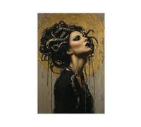 Mythologie grecque Medusa Poster sur toile Idéal pour salon et salle à manger Décoration 5