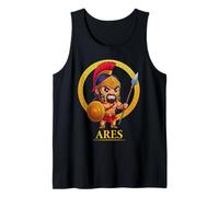 Mythologie Grecque Mignonne Dieu Ares Grèce Antique Chibi Débardeur