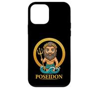 Mythologie Grecque Mignonne Dieu Poséidon Grèce Antique Chibi Coque pour iPhone 12 Mini