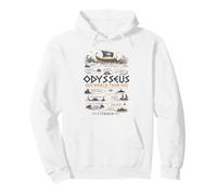 Mythologie Grecque Mythe Homère Odysseus World Ancient Tour Sweat à Capuche