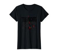 Mythologie Grecque Odyssée Scène Guerrier Télémaque T-Shirt Graphique avec Valeur