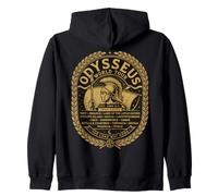 Mythologie Grecque Odysseus World Tour Histoire de la Grèce Antique Sweat à Capuche