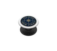 Mythologie Grecque Odyssey Boussole Rose Dix Ans d'Ithaque PopSockets PopGrip Adhésif