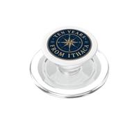 Mythologie Grecque Odyssey Boussole Rose Dix Ans d'Ithaque PopSockets PopGrip pour MagSafe
