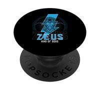 Mythologie Grecque ou Roi des Dieux Zeus ou Dieu Grec Ancien PopSockets PopGrip Adhésif