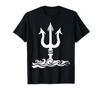 Mythologie Grecque Poséidon Trident Symbole Dieu Grec T-Shirt
