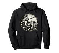 Mythologie Grecque Vintage Centaure Arc et flèche Grèce Sweat à Capuche